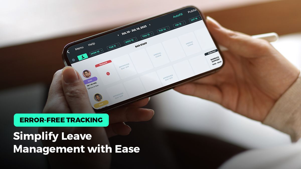 Error-Free Tracking: Simplify Leave Management with Ease